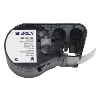Brady M5C-1000-499 étiquettes en tissu nylon 25,4 mm x 4,88 m (d'origine) - noir sur blanc M5C-1000-499 148238