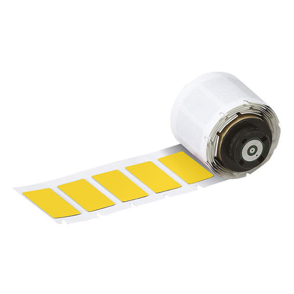 Brady M6-04-7593-YL étiquettes en polyester 27 mm x 18 mm (d'origine) - jaune M6-04-7593-YL 148077 - 1