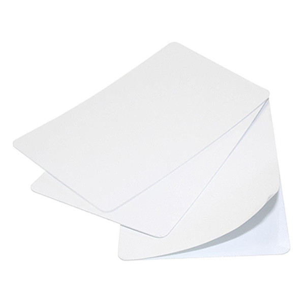Brady Magicard CR80 cartes PVC autocollantes (500 pièces) - blanc 322004 145005 - 1