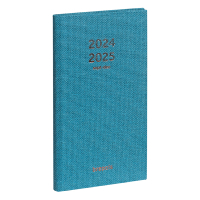 Brepols Interplan Raw agenda 16 mois 2024-2025 (1 semaine 2 pages) 6 langues - bleu 2.730.5415.99.6.0BL 261390