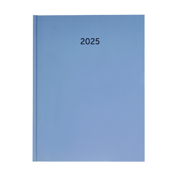 Brepols Timing Sunrise agenda semainier 2025 avec division horaire (papier ivoire) 6 langues - bleu 0.136.0275.99.6.0BL 261466 - 1