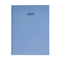 Brepols Timing Sunrise agenda semainier 2025 avec division horaire (papier ivoire) 6 langues - bleu 0.136.0275.99.6.0BL 261466
