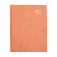 Brepols Timing Tropical Flowers agenda semainier 2025 avec division par heurer (papier ivoire) 6 langues - taupe 0.136.0765.99.6.0TAU 261464