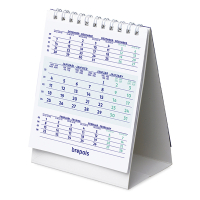 Brepols calendrier de bureau 2025 10,5 x 13 cm (4 langues) 1.852.9900.00.4.0 261422