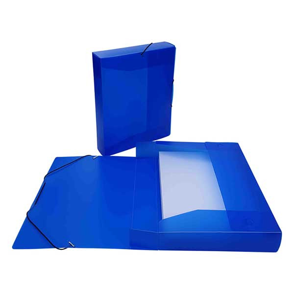 Bronyl boîte 60 mm - bleu transparent 106602 402817 - 2