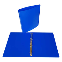 Bronyl classeur 4 anneaux - bleu (35 mm) 347282 402792