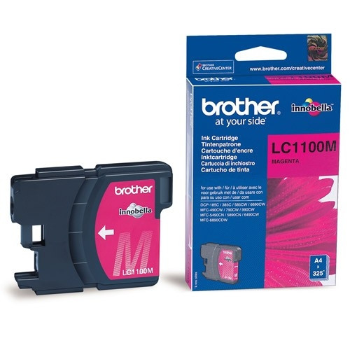 Brother LC-1100M cartouche d'encre (d'origine) - magenta LC1100M 028857 - 1