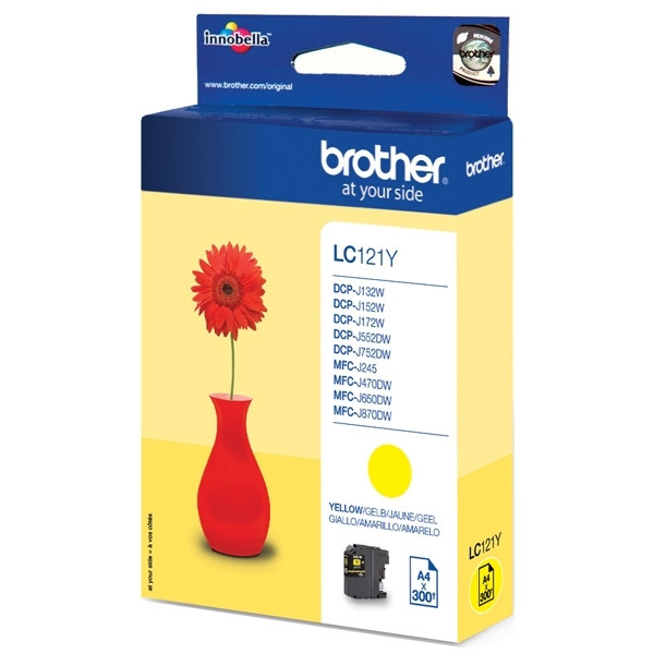 Brother LC-121Y cartouche d'encre (d'origine) - jaune LC-121Y 029120 - 1