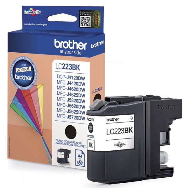 Brother LC-223BK cartouche d'encre noire (d'origine) LC-223BK 902599 - 1