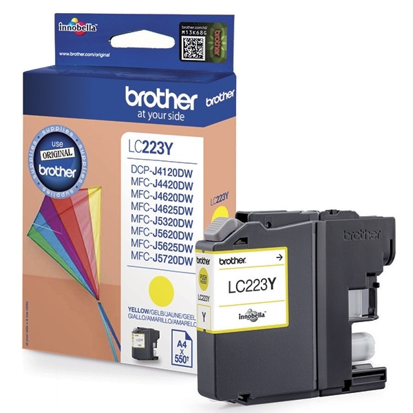 Brother LC-223Y cartouche d'encre jaune (d'origine) LC-223Y 902602 - 1