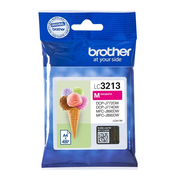 Brother LC-3213M cartouche d'encre magenta haute capacité (d'origine) LC3213M 902618 - 1