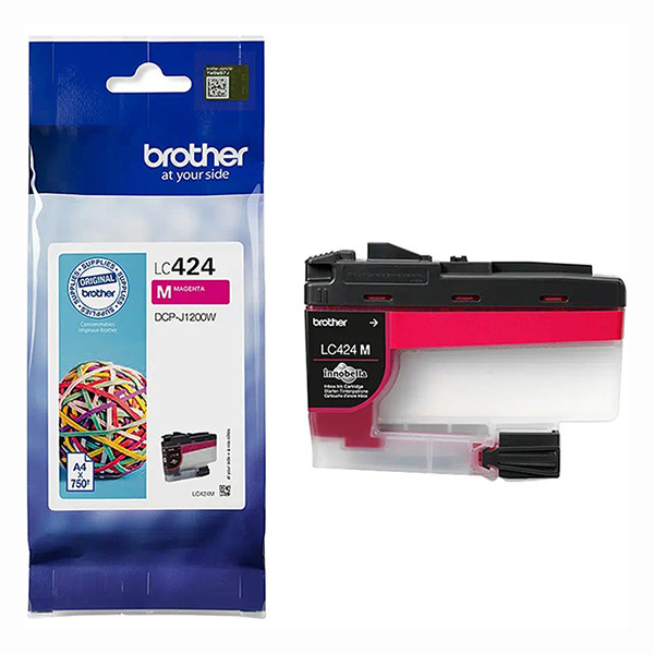 Brother LC-424M cartouche d'encre (d'origine) - magenta LC424M 905082 - 1