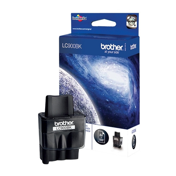 Brother LC-900BK cartouche d'encre noire (d'origine) LC900BK 028340 - 1