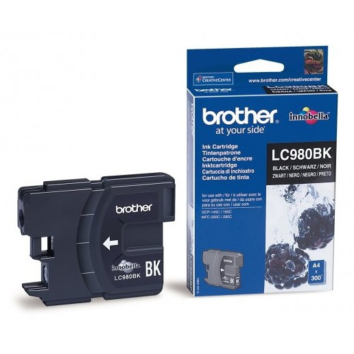 Brother LC-980BK cartouche d'encre (d'origine) - noir LC980BK 900733 - 1