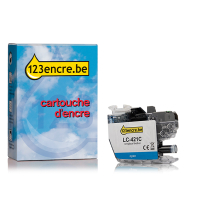 Marque 123encre remplace Brother LC-421C cartouche d'encre- cyan