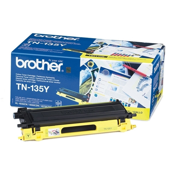 Brother TN-135Y toner jaune haute capacité (d'origine) TN135Y 029280 - 1