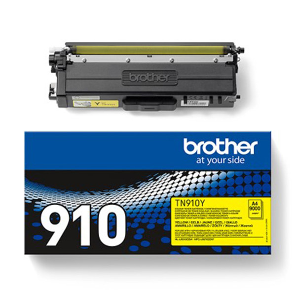 Brother TN-910Y toner jaune capacité extrême (d'origine) TN910Y 902510 - 1