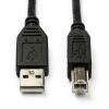 Câble d'imprimante USB longueur 1 mètres - noir