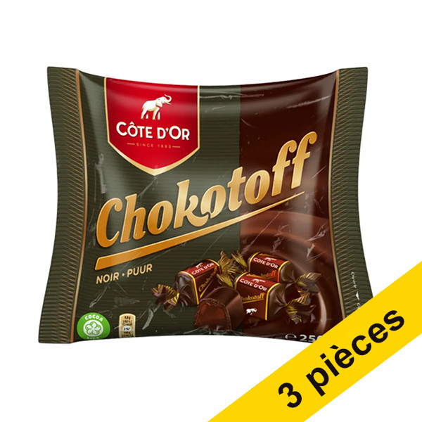 Côte d’Or Offre : 3x Chokotoff 250 grammes  404399 - 1