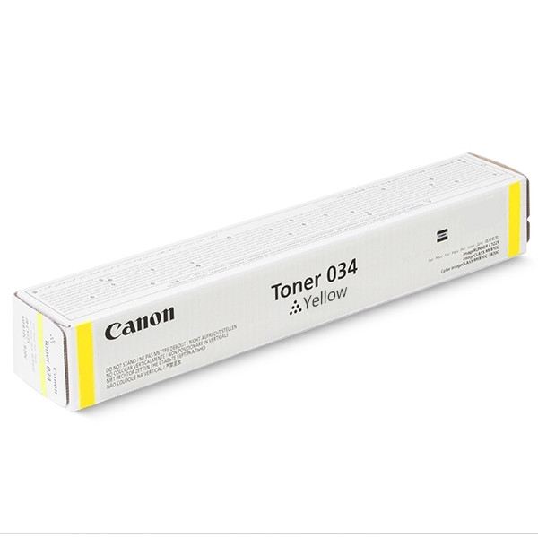 Canon 034 toner (d'origine) - jaune 9451B001 032878 - 1