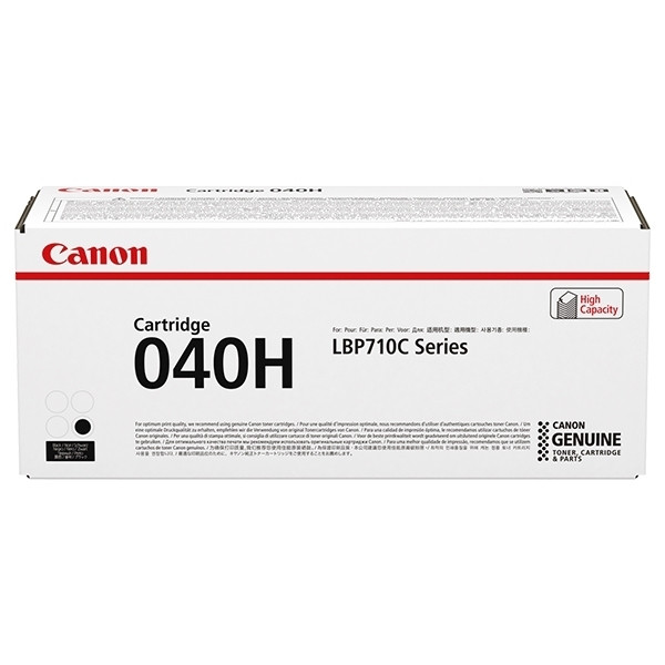 Canon 040H BK toner haute capacité (d'origine) - noir 0461C001 017280 - 1