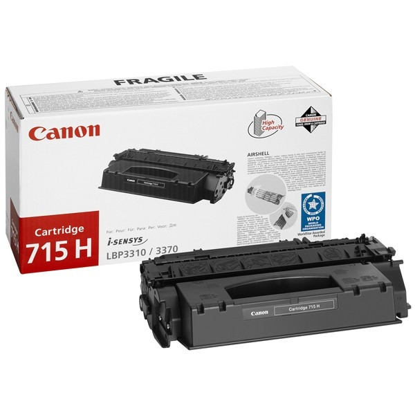 Canon 715H toner haute capacité (d'origine) - noir 1976B002AA 071098 - 1