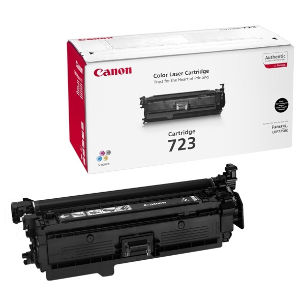 Canon 723 BK toner (d'origine) - noir 2644B002 070838 - 1