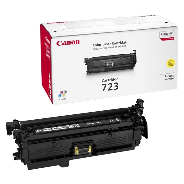 Canon 723 Y toner (d'origine) - jaune 2641B002 070846 - 1