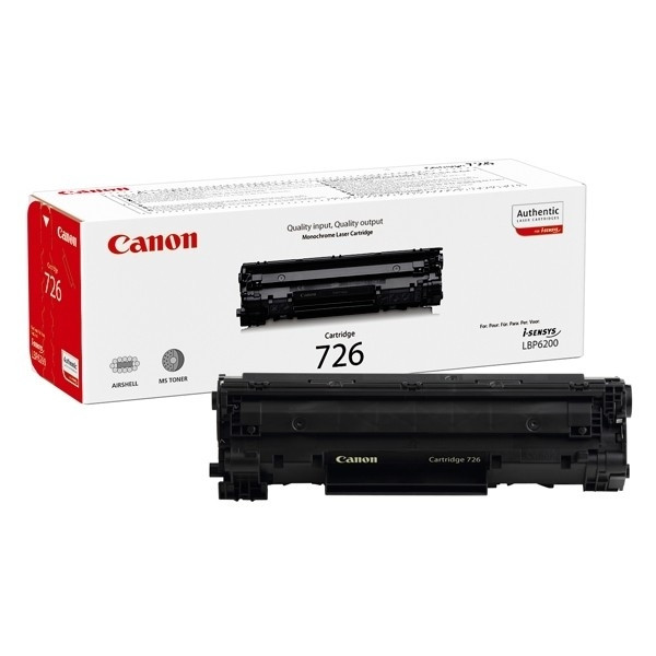 Canon 726 toner noir (d'origine) 3483B002 901204 - 1