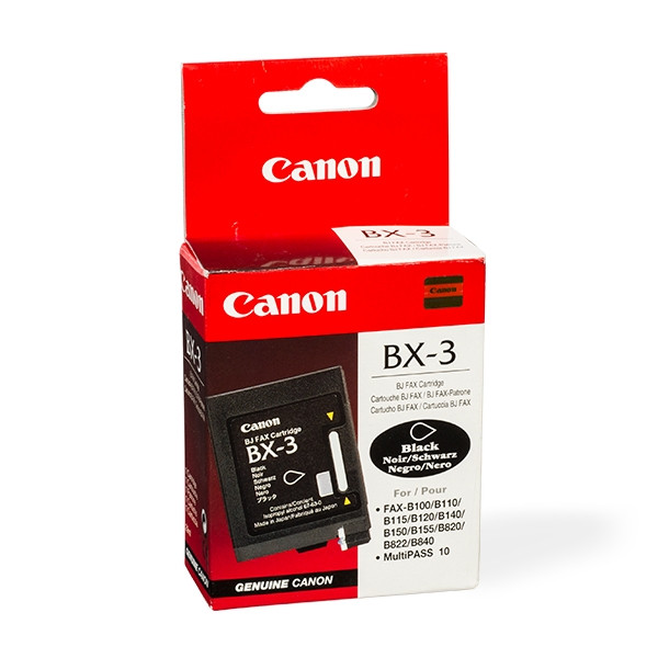 Canon BX-3 cartouche d'encre (d'origine) - noir 0884A002AA 010020 - 1