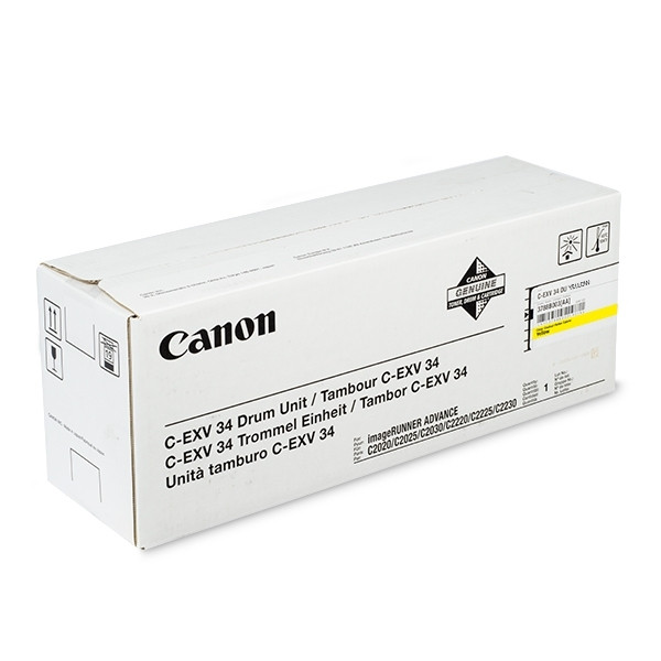 Canon C-EXV 34 tambour (d'origine) - jaune 3789B003 070726 - 1