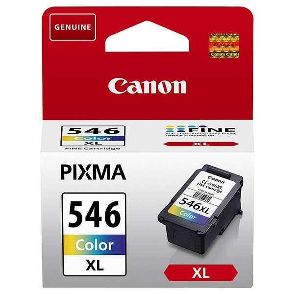 Canon 545 546 XL - Noir, couleurs - Papier photo - Origine