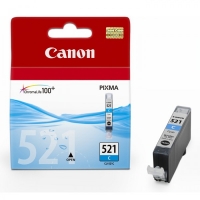 Canon CLI-521C cartouche d'encre cyan (d'origine) 2934B001 2934B005 018354