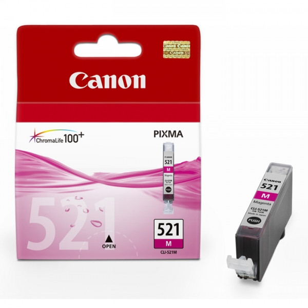 Canon CLI-521M cartouche d'encre magenta (d'origine) 2935B001 900518 - 1