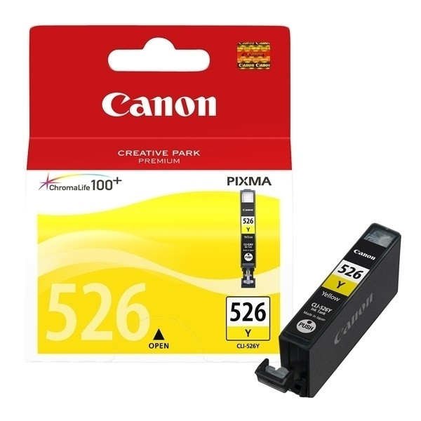 Canon CLI-526Y cartouche d'encre jaune (d'origine) 4543B001 902030 - 1