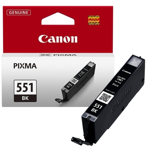 Canon CLI-551BK cartouche d'encre (d'origine) - noir 6508B001 018782 - 1