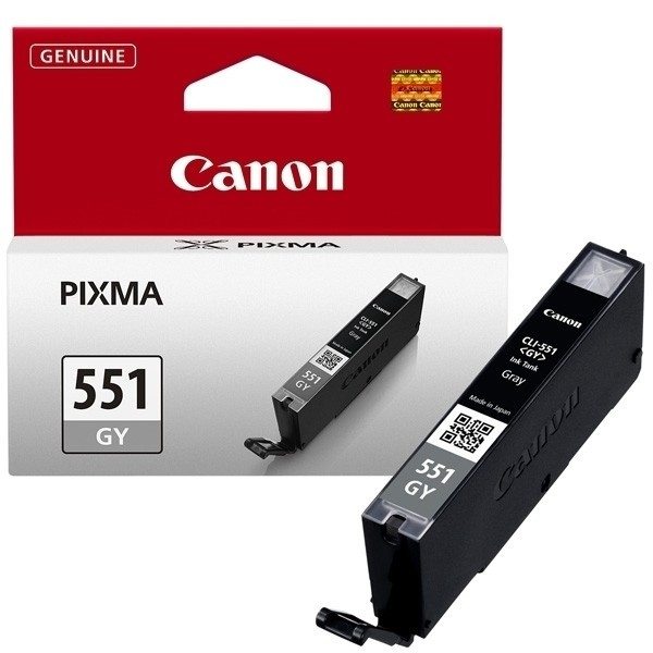 Canon CLI-551GY cartouche d'encre grise (d'origine) 6512B001 902057 - 1