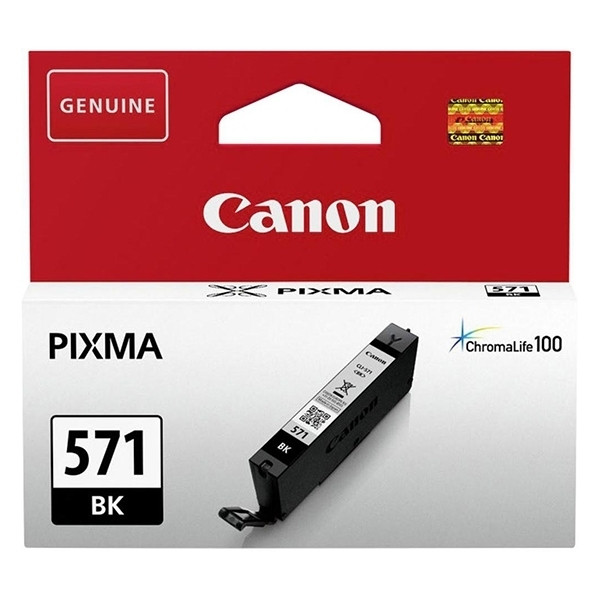 Canon CLI-571BK cartouche d'encre (d'origine) - noir 0385C001 0385C001AA 017242 - 1