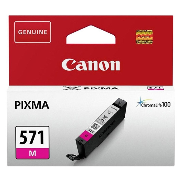 Canon CLI-571M cartouche d'encre (d'origine) - magenta 0387C001AA 900678 - 1