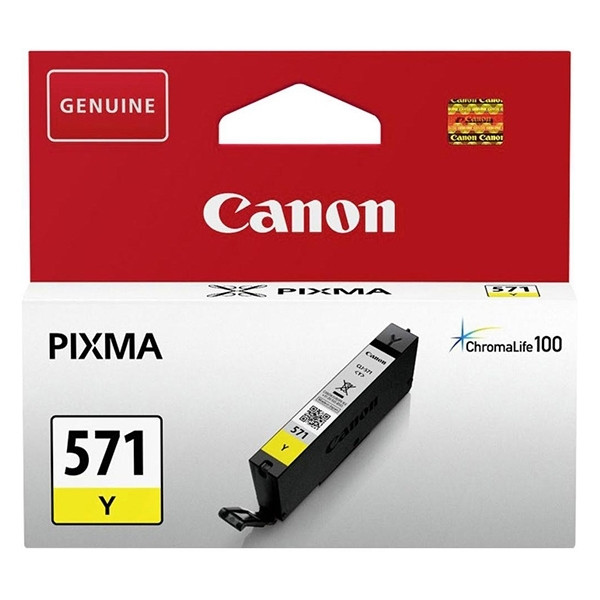 Canon CLI-571Y cartouche d'encre jaune (d'origine) 0388C001AA 900679 - 1