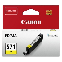 Canon CLI-571Y cartouche d'encre jaune (d'origine) 0388C001AA 900679