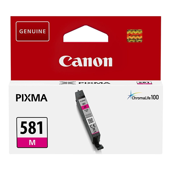 Canon CLI-581M cartouche d'encre magenta (d'origine) 2104C001 902709 - 1