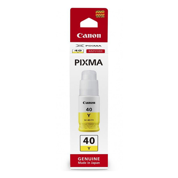 Canon GI-40Y réservoir d'encre jaune (d'origine) 3402C001 017546 - 1