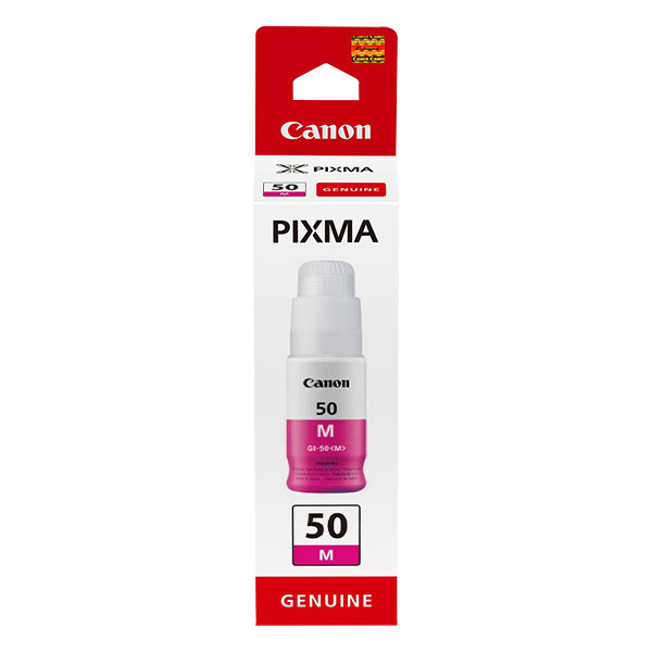 Canon GI-50M réservoir d'encre magenta (d'origine) 3404C001 011684 - 1