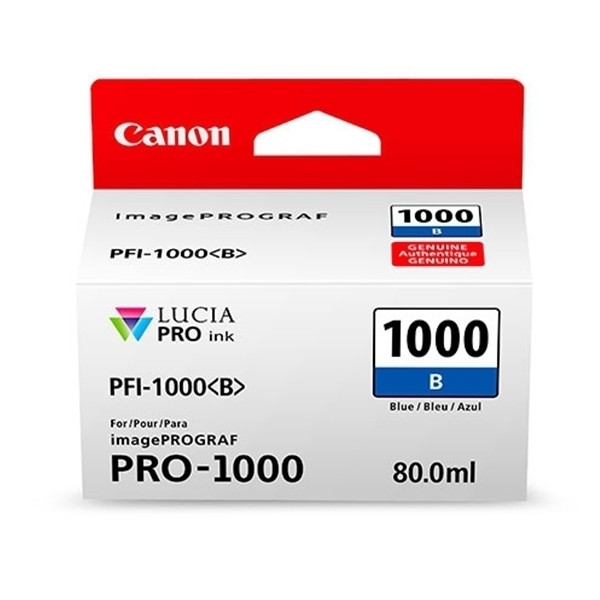 Canon PFI-1000B cartouche d'encre (d'origine) - bleu 0555C001 010144 - 1