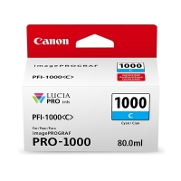 Canon PFI-1000C cartouche d'encre (d'origine) - cyan 0547C001 010128