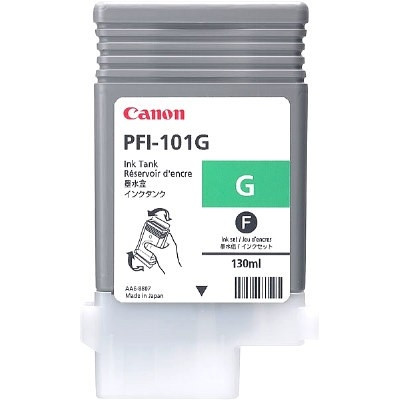 Canon PFI-101G cartouche d'encre verte (d'origine) 0890B001 018266 - 1