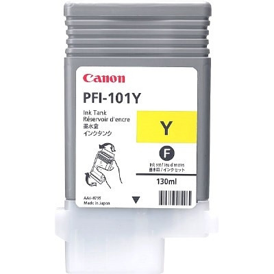 Canon PFI-101Y cartouche d'encre jaune (d'origine) 0886B001 018258 - 1