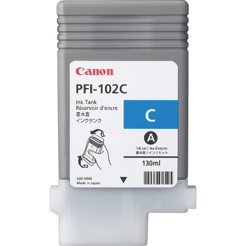 Canon PFI-102C cartouche d'encre (d'origine) - cyan 0896B001 018205 - 1