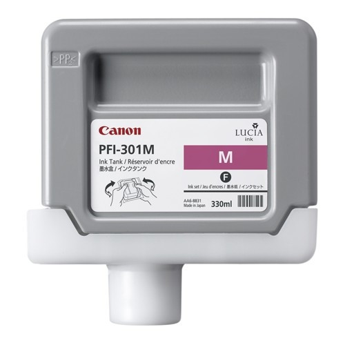 Canon PFI-301M cartouche d'encre (d'origine) - magenta 1488B001 018286 - 1